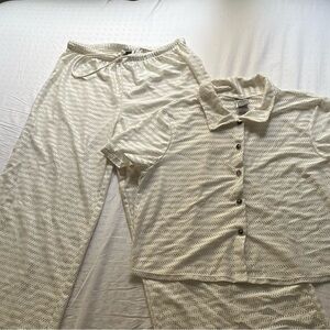 Hurley Cream Swim Coverup Set